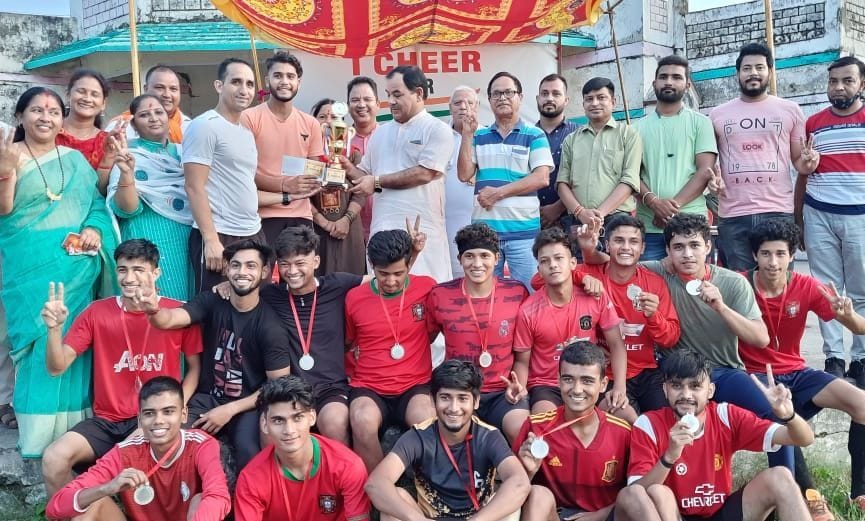 Kanvasity FC Kotdwar won the football competition