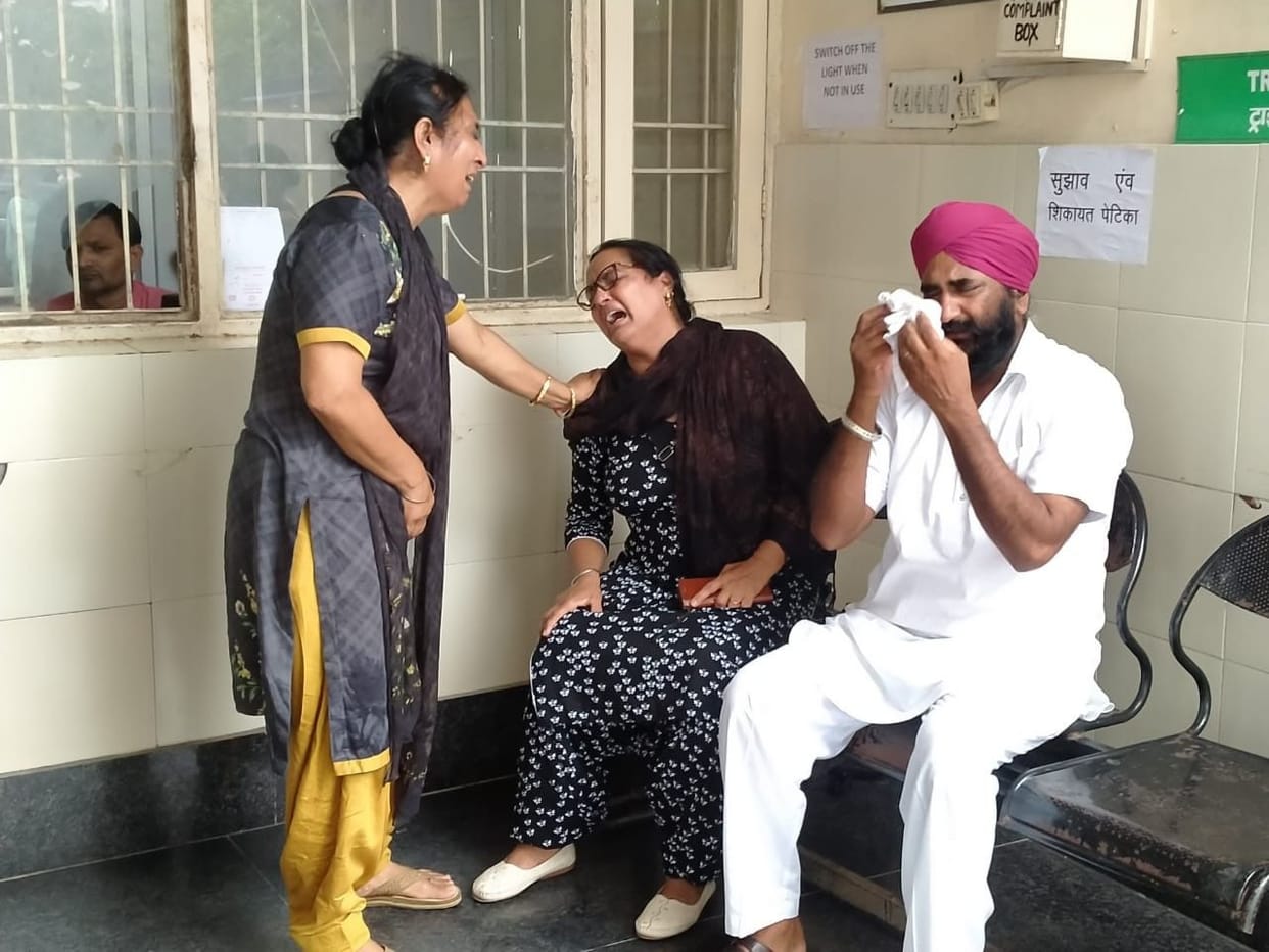 woman died in road accident, one injured