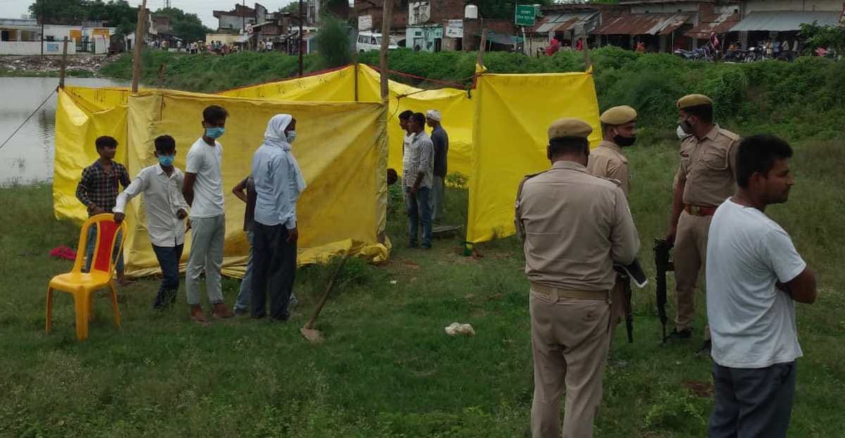 Police took woman dead body from grave sent to post-mortem after five month death in varanasi