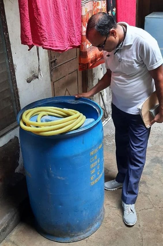Dengue larvae found at 137 places, health department gave notice