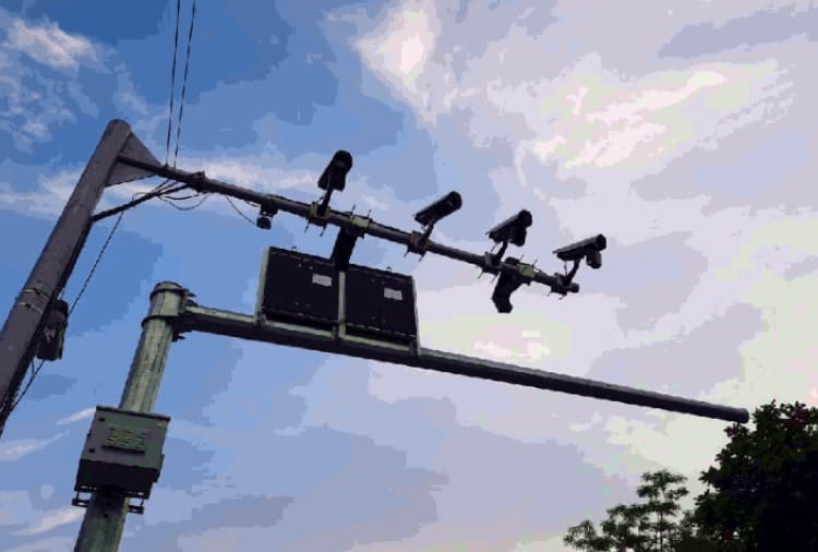700 Smart Camera was installed in Light Points at Chandigarh