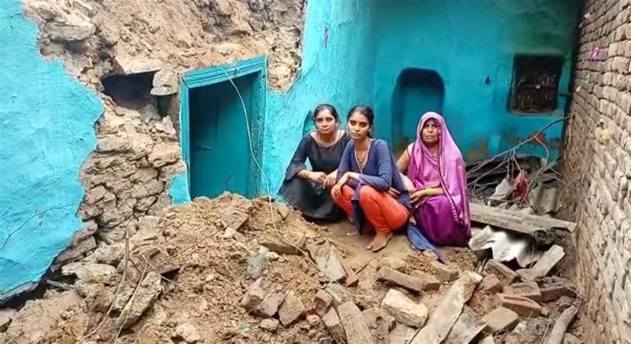 Hathras: If the house falls in the rain, then the wall somewhere