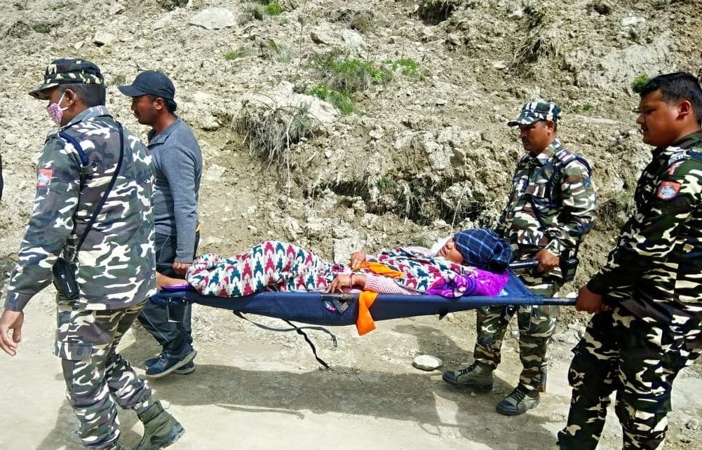 Human face of SSB jawans shown, help in taking sick woman from Nepal to hospital