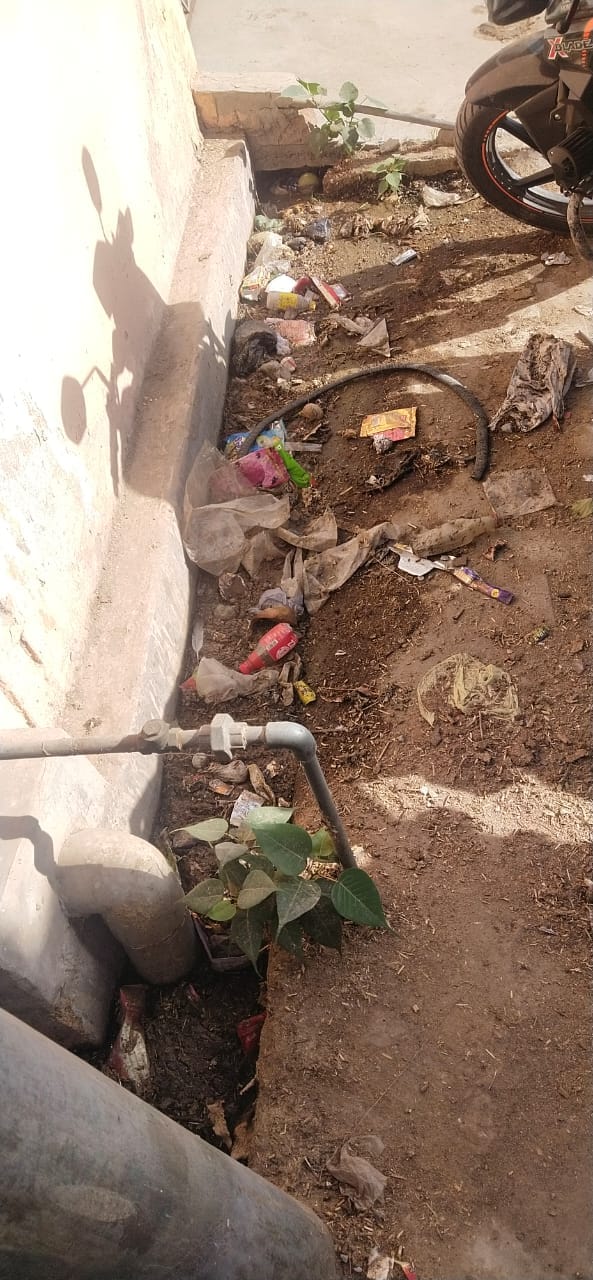 Even after 12 years of complaint, the officers did not wake up, now if the sewer gets choked due to rain, then sleep is broken