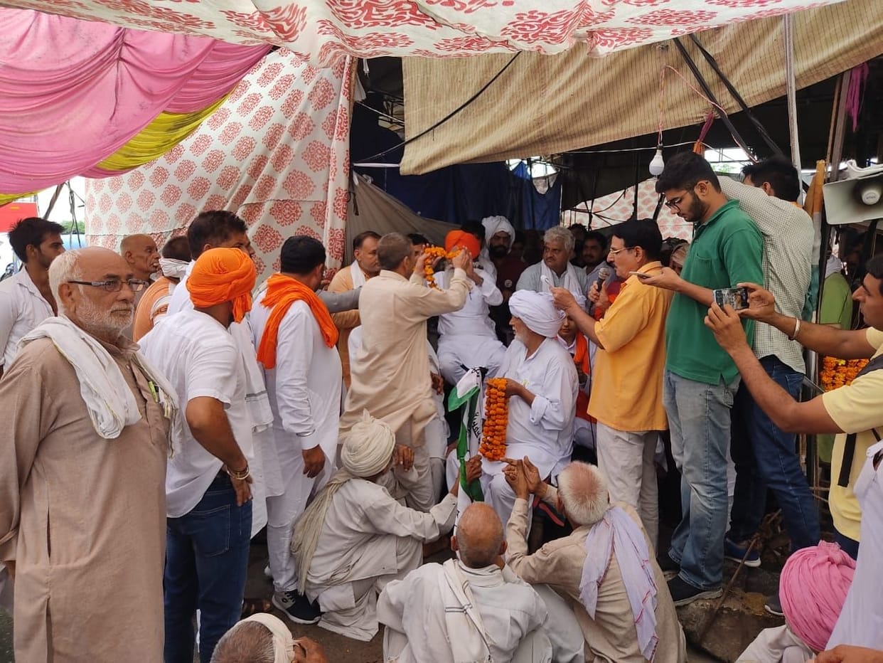 jhajjar bahadurgarh news,Defeating BJP won't roll back agricultural laws, Mission Punjab will continue: Chadhuni