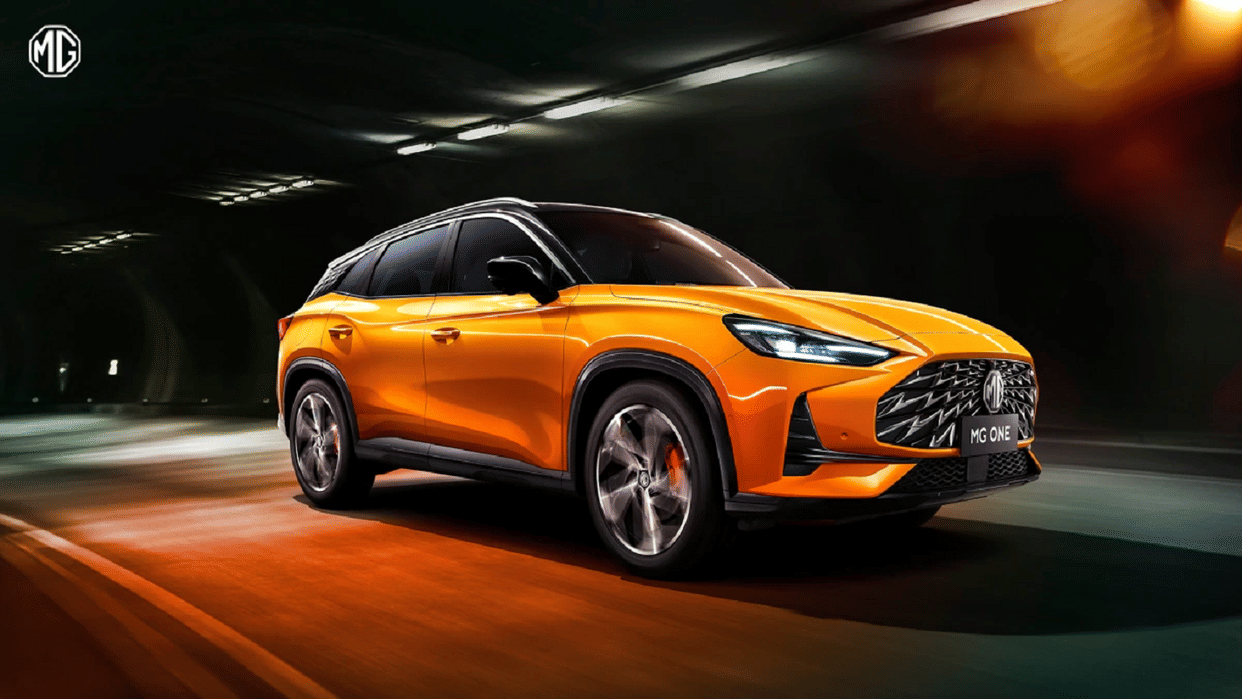 MG One SUV offically revealed Gets Two Colour Options enhanced cabin space