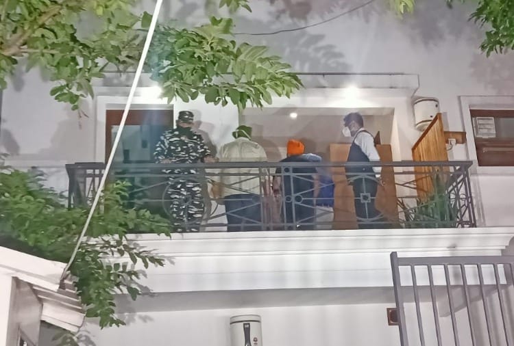 Punjab Vigilance team reached residence of former DGP Sumedh Saini