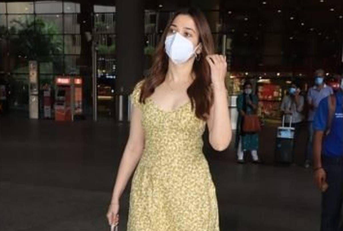 Fashion tips tamannaah bhatia airport look pictures photos goes viral