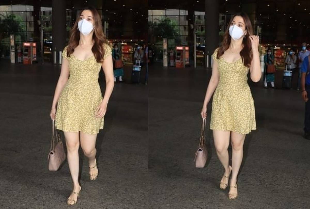 Fashion tips tamannaah bhatia airport look pictures photos goes viral