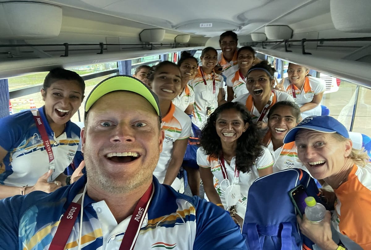 Tokyo Olympics 2021 Indian women hockey team created history after beating Australia 1-0 coach Sjoerd Marijne said players to enjoy what they achieved