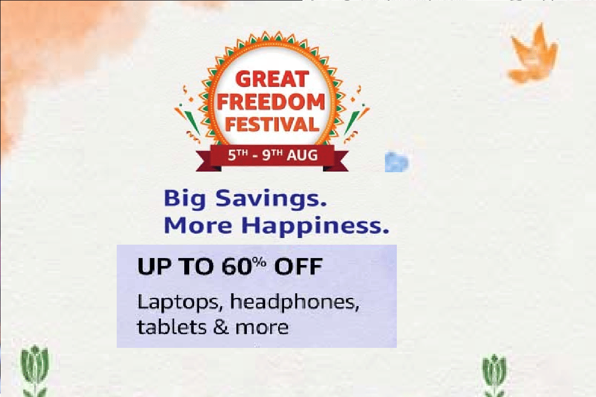 amazon great freedom festival sale starts on 5 august 2021 know smartphone discount offers price in india
