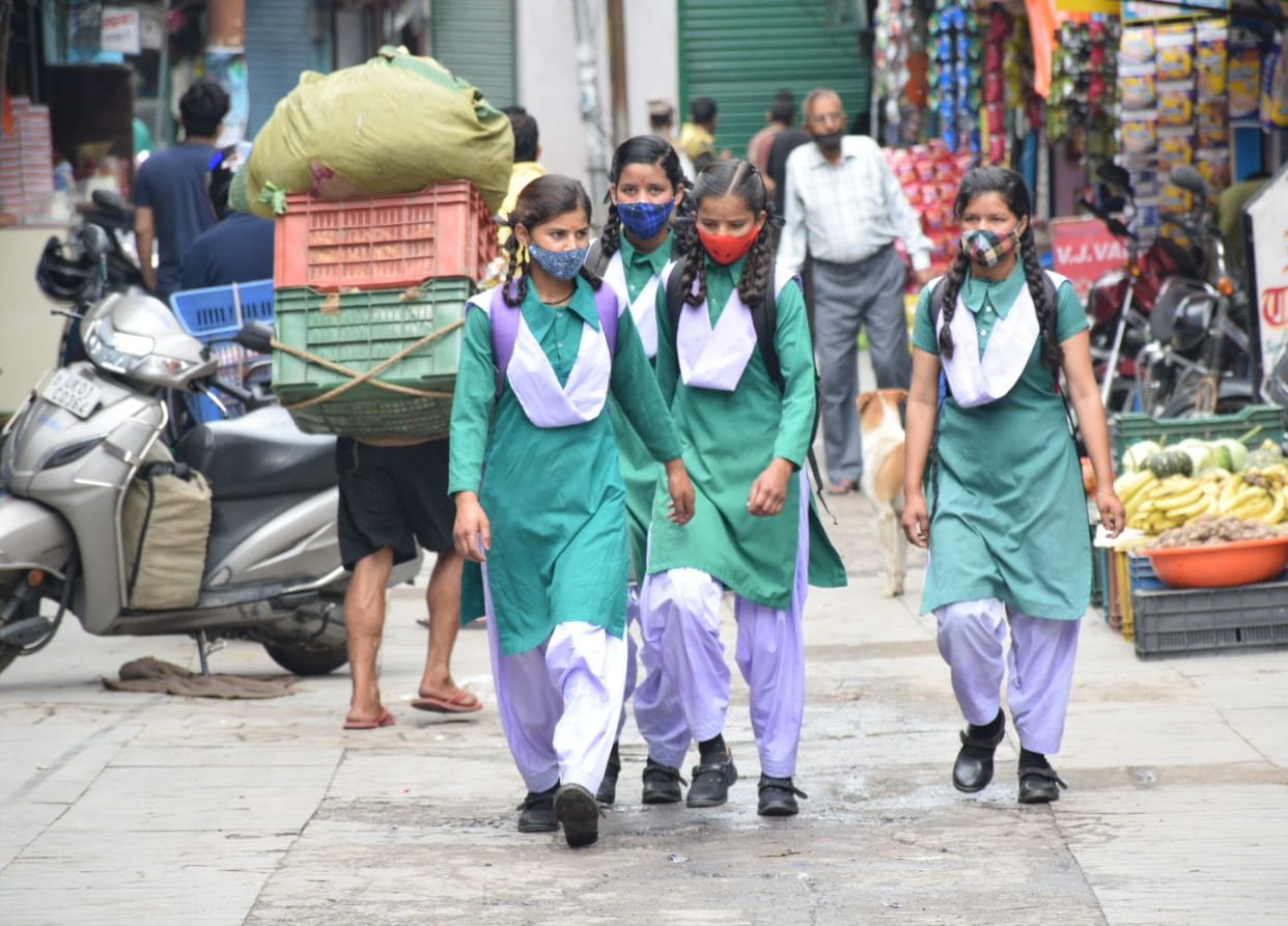 School opening in Almora