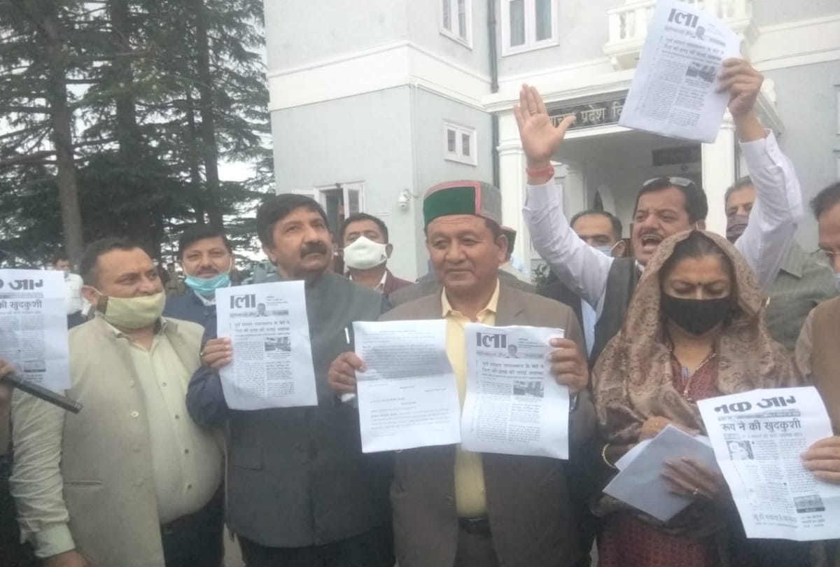 Himachal Assembly Monsoon Session: walkout of opposition in Ramswaroop suspected death case