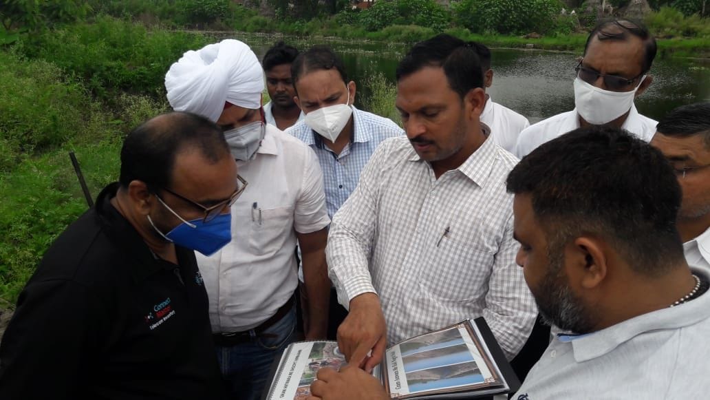 Namami Gange team inspected Antwara