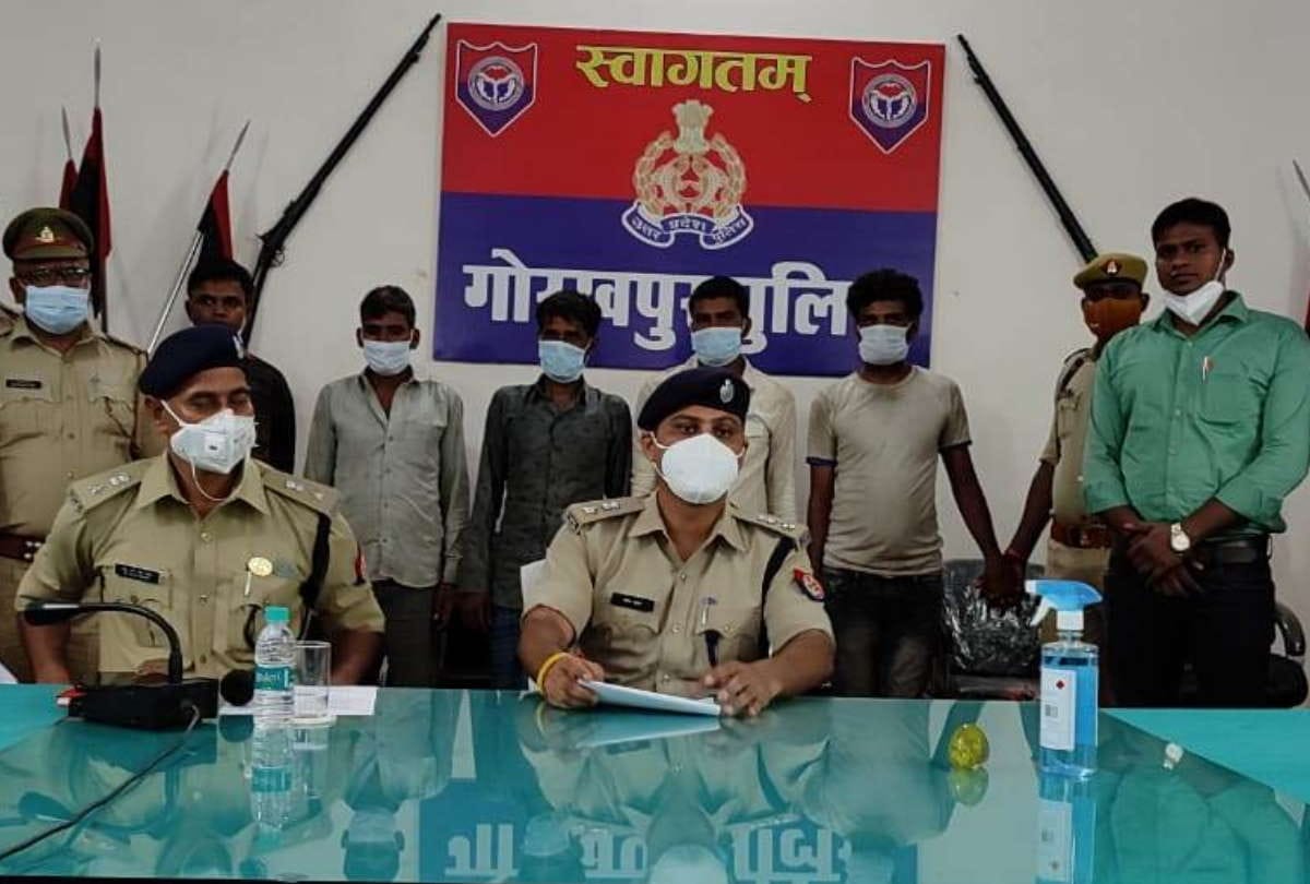 Six cyber criminals arrested in Gorakhpur for forgery in name of BJP MLA and SSP Dinesh Kumar Prabhu