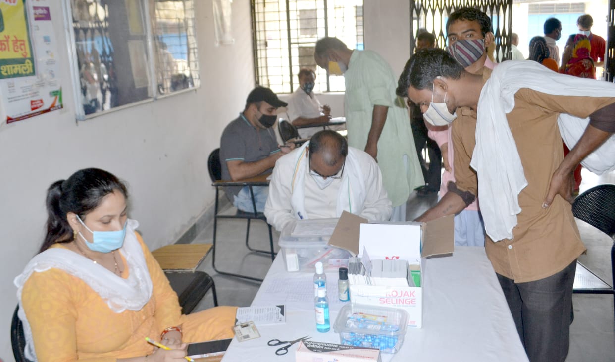 20464 people got anti-coronavirus vaccines in the district