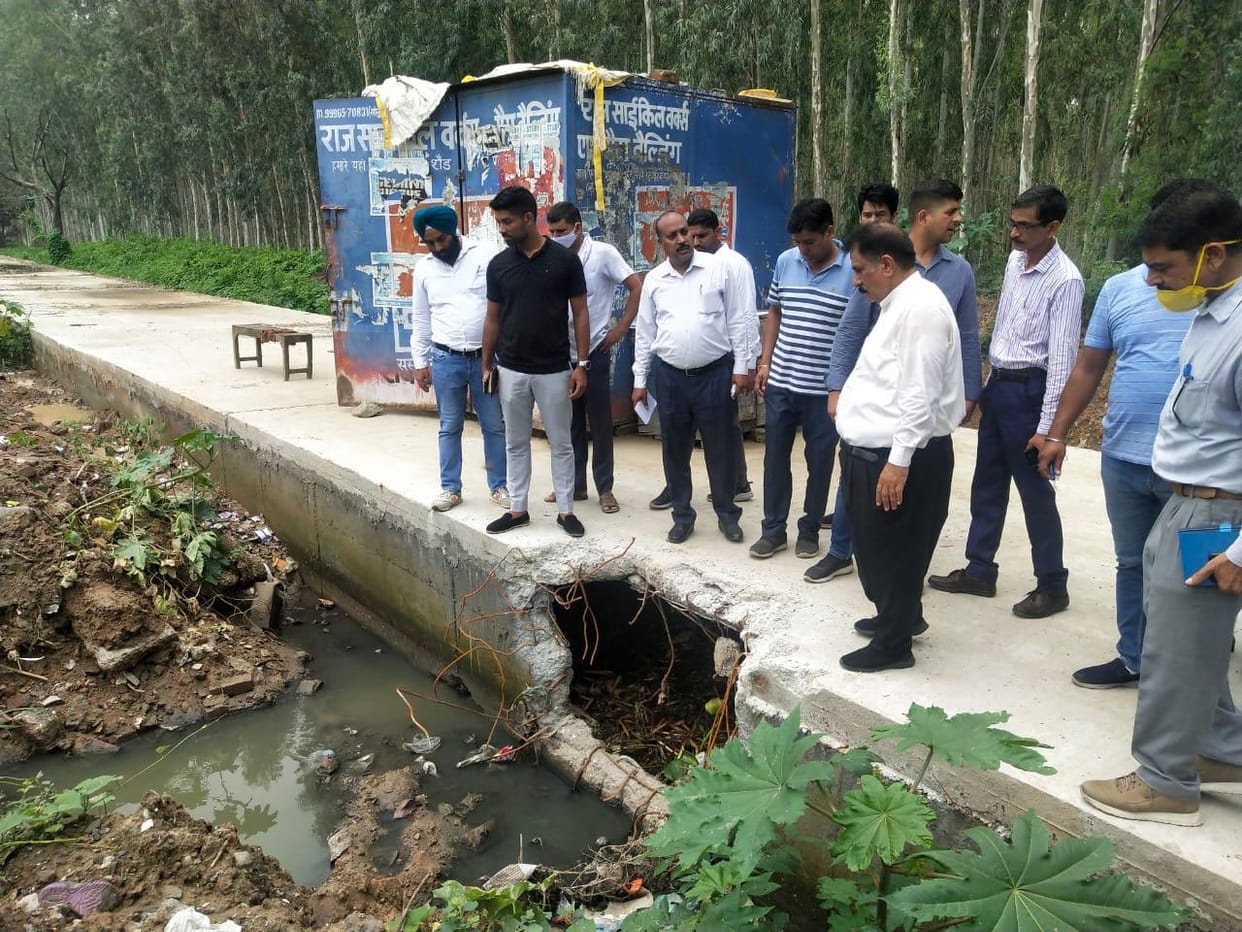 MLA took responsibility for the damage caused by rain water, Kurukshetra