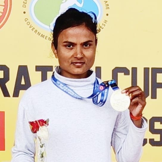 Anu Kumar won gold, Reshma won silver