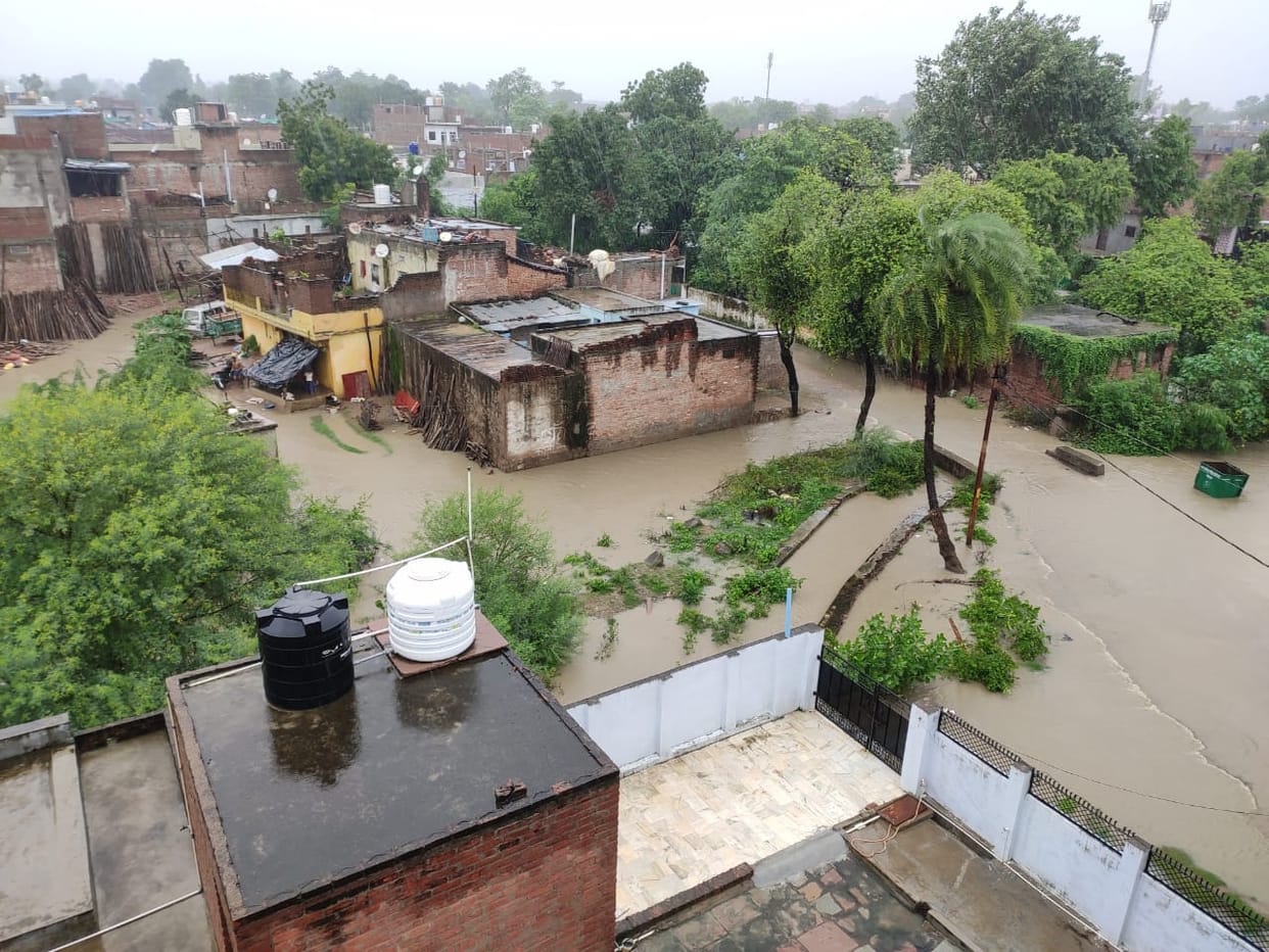 dam, water lavel increased