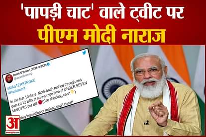 pm modi lashed out on papri chat comment by tmc mp, said insult to parliament