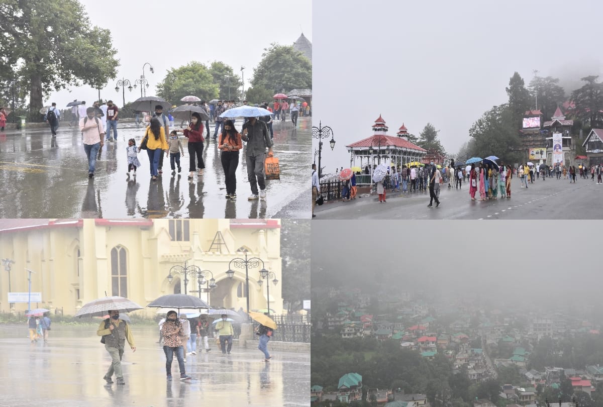himachal weather today: Alert of heavy rainfall for three days, advice to stay away from rivers and streams