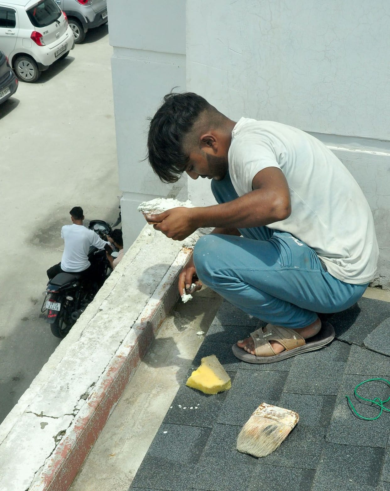 Work started to stop water leakage in sub district hospital
