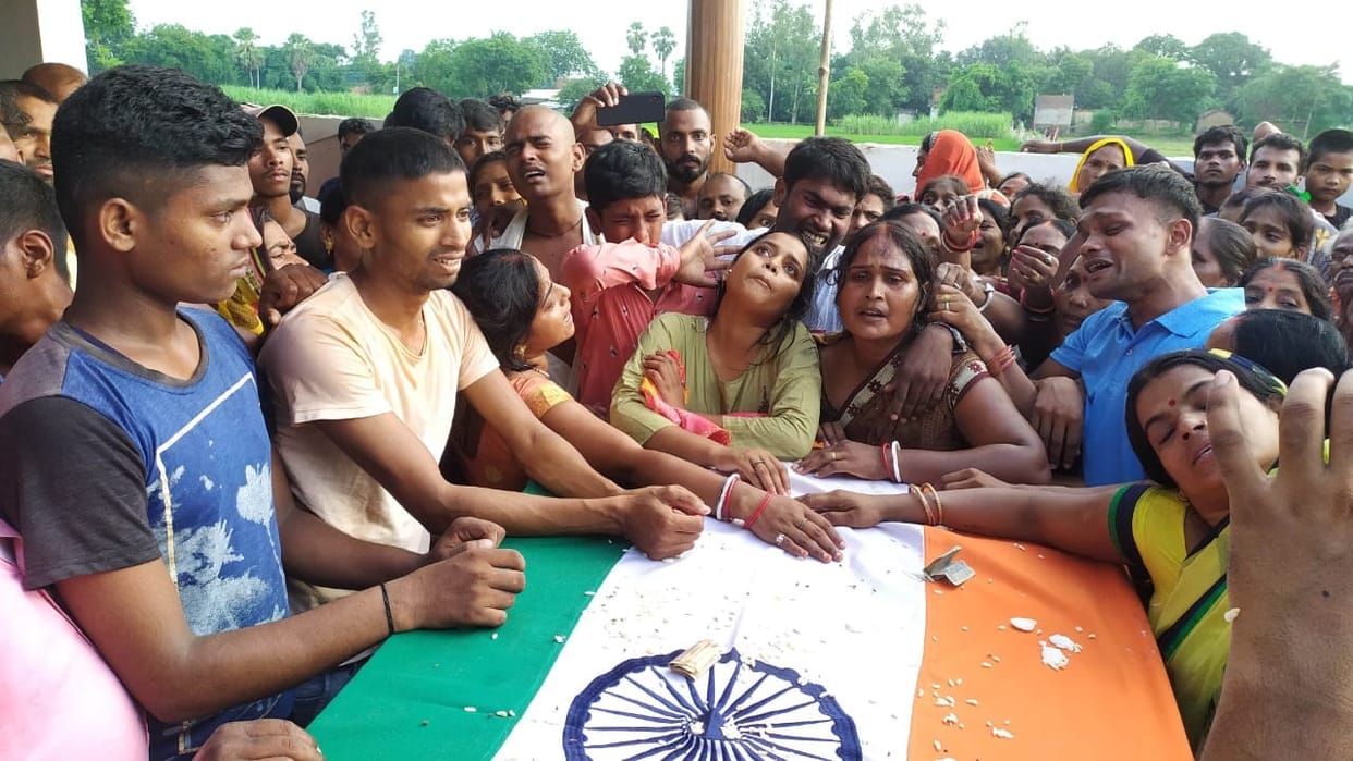CRPF jawan's death, uproar among family members