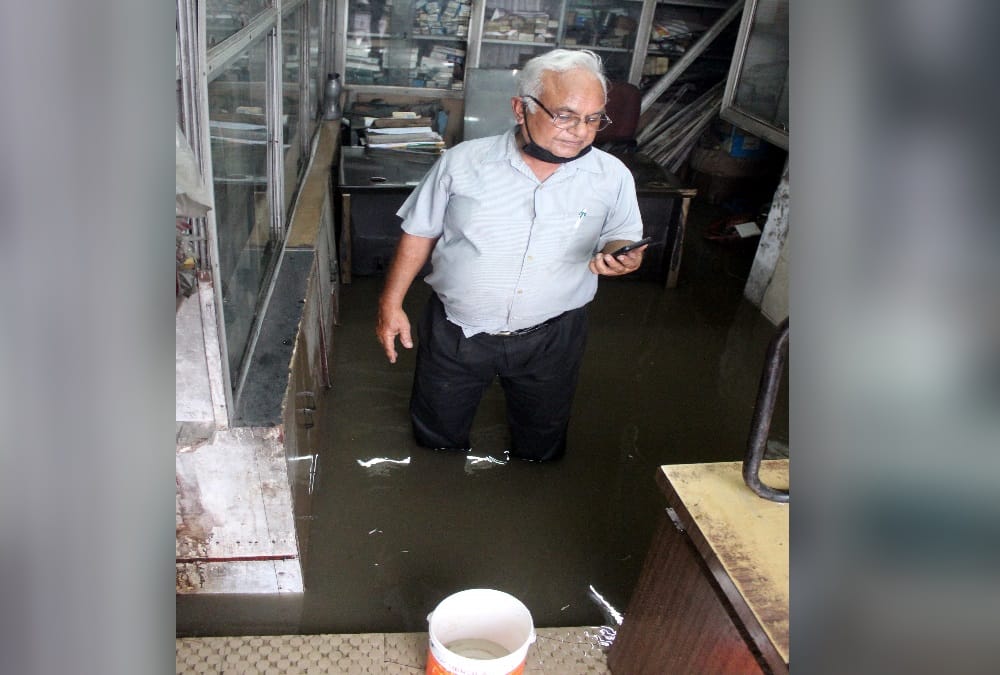 Uttarakhand weather Update: Waterlogging in dehradun many places after Heavy rainfall photos