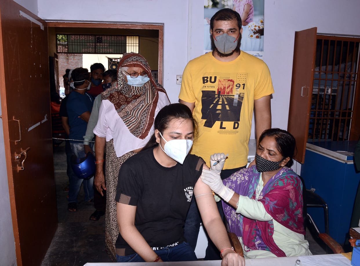 Record56 thousand people got corona vaccine