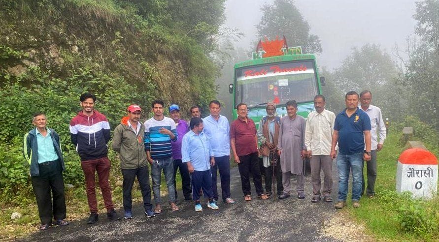 New road in baram