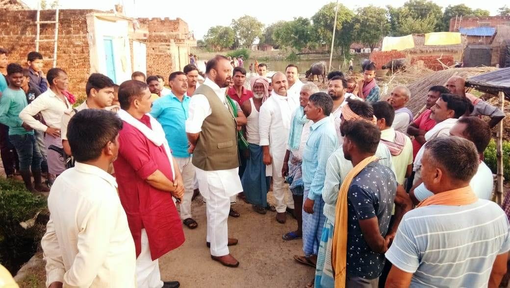 Former minister met flood victims to know