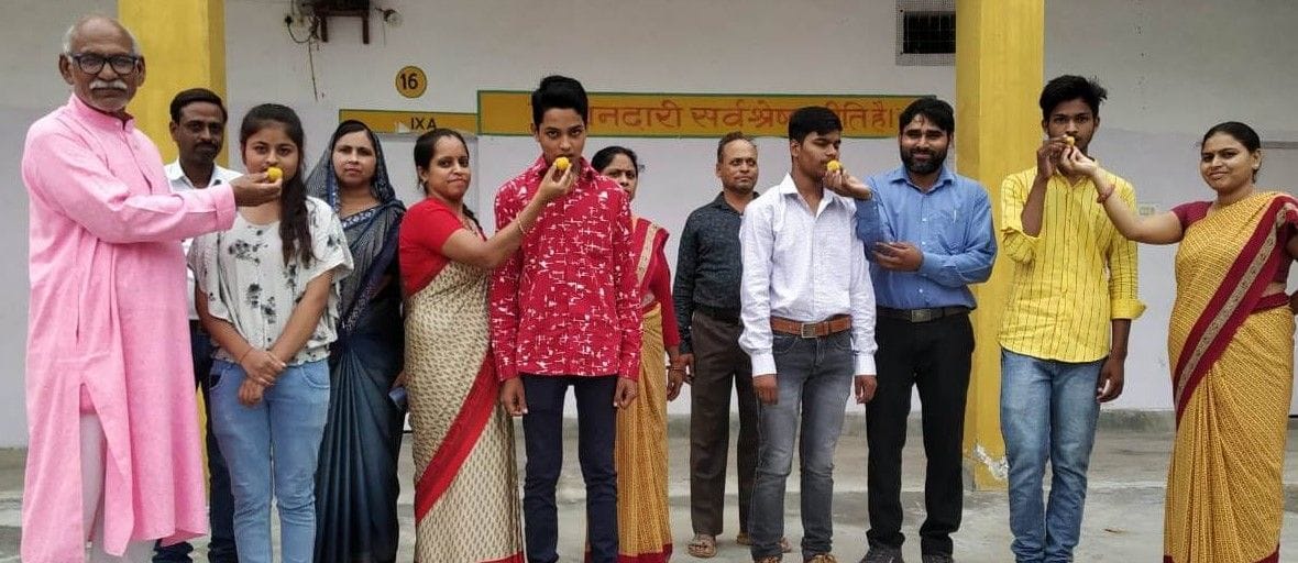 Hathras : CBSE High School exam result was excellent