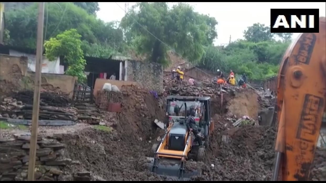 Rajasthan: 7 people died as a wall collapses on a building in  Bundi due to heavy rains