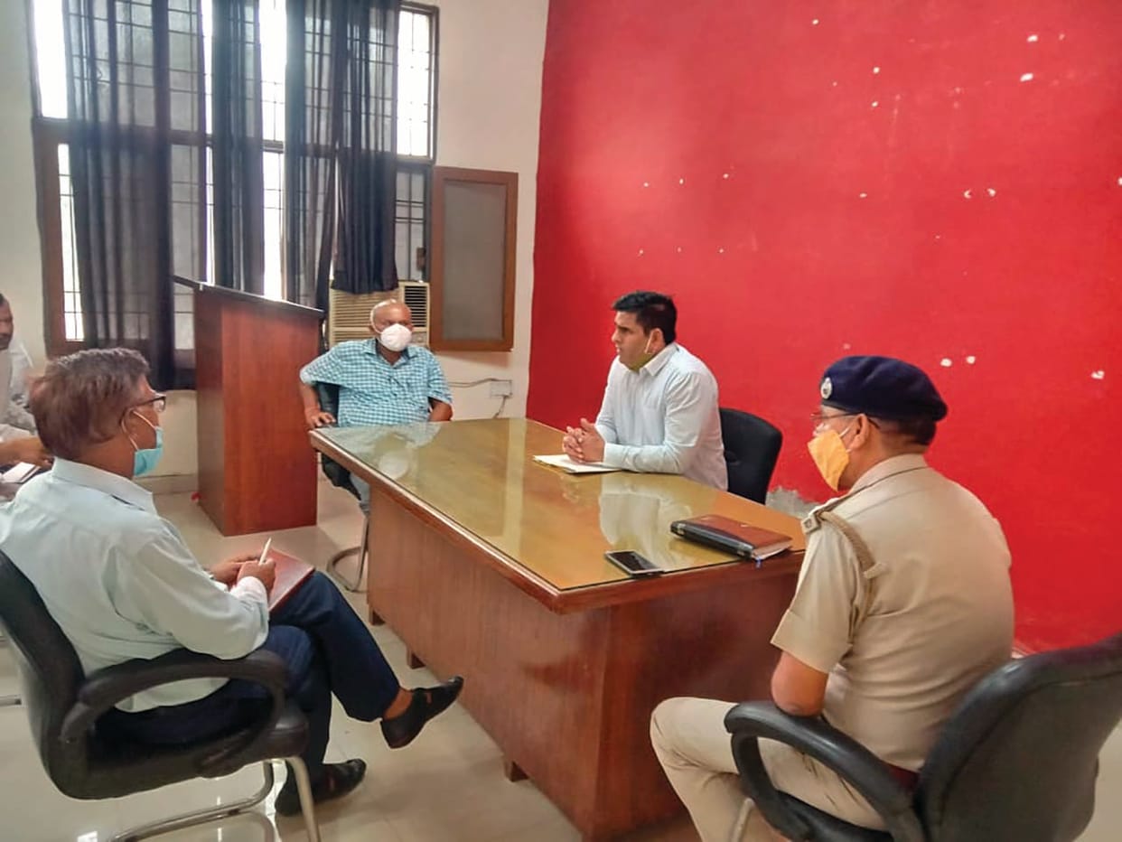 Deputy Commissioner Krishna Kumar took over