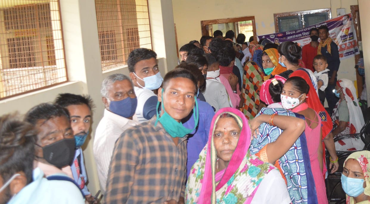 Hathras: 23740 people got vaccinated in Maha Abhiyan