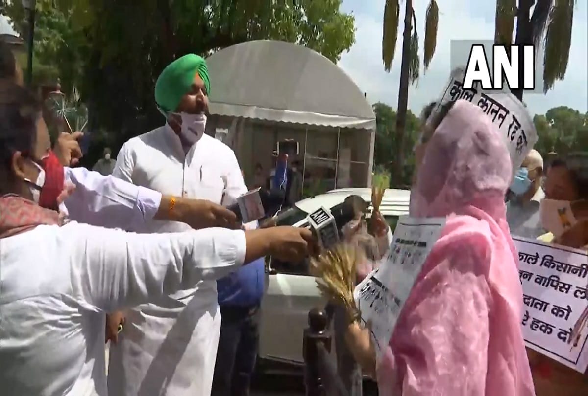 Verbal spat between Shiromani Akali Dal MP Harsimrat Kaur Badal and Ravneet Singh Bittu over three Farm Laws