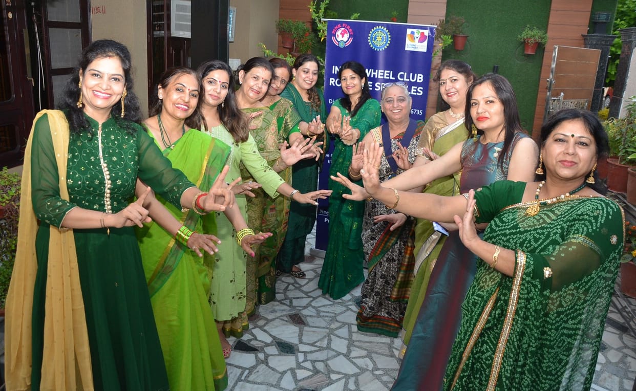 Hariyali Teej celebrated with pomp