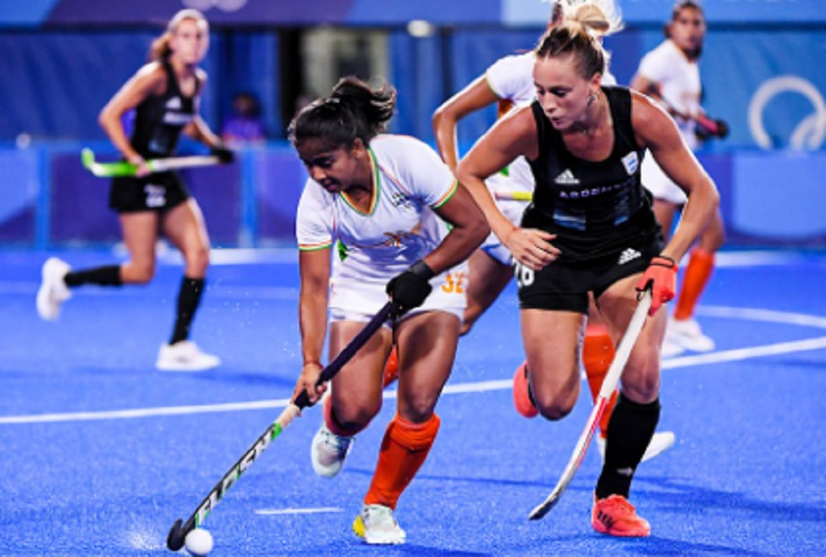 Argentina defeated Indian women hockey team in tokyo olympics 2020