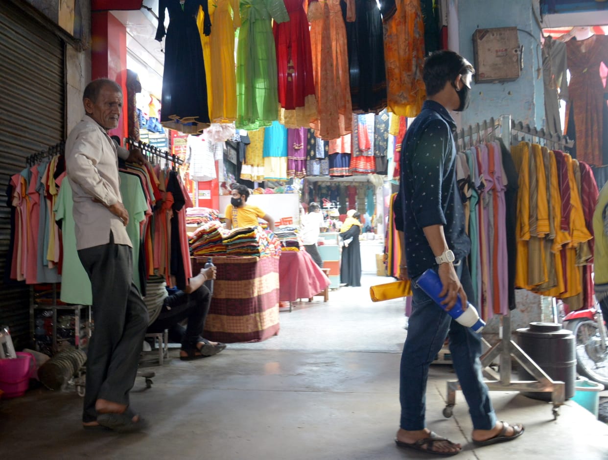 Increasing encroachment on roads is becoming the reason for the jam
