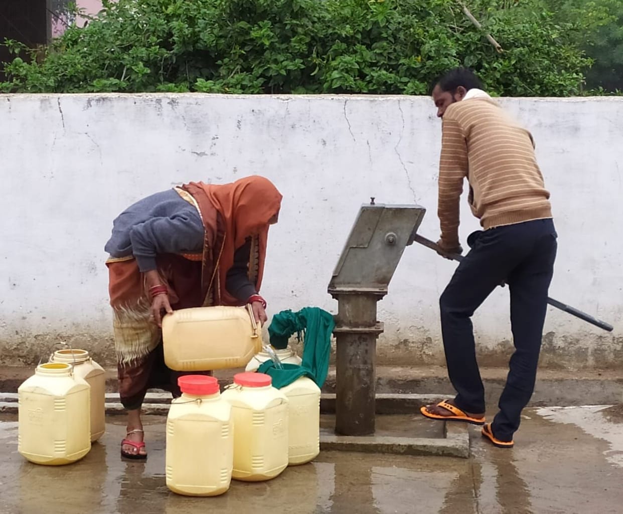 water supply intrupted for two days