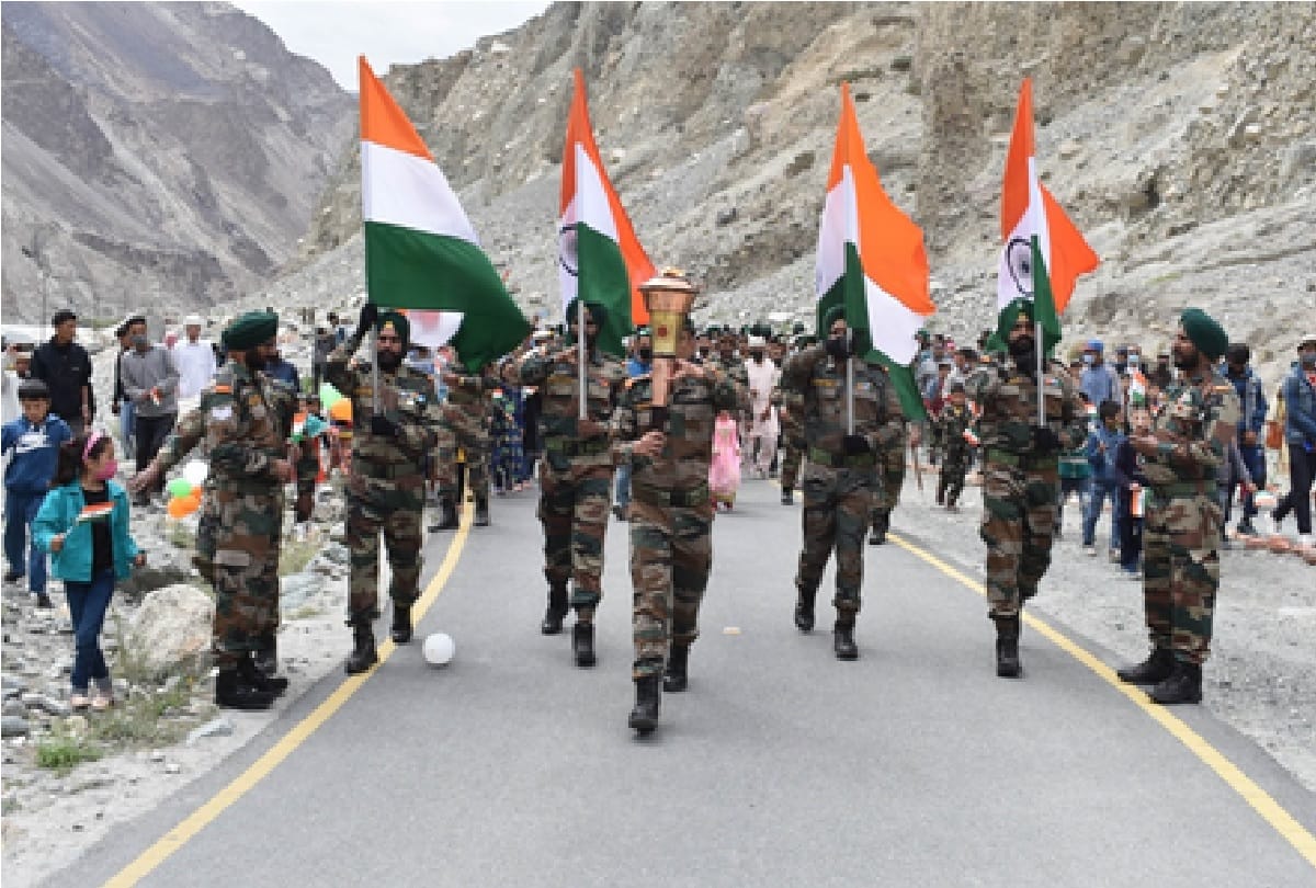 swarnim vijay mashaal will remain in Prayagraj for nine days