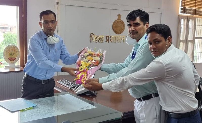 Deputy Commissioner Krishna Kumar took over