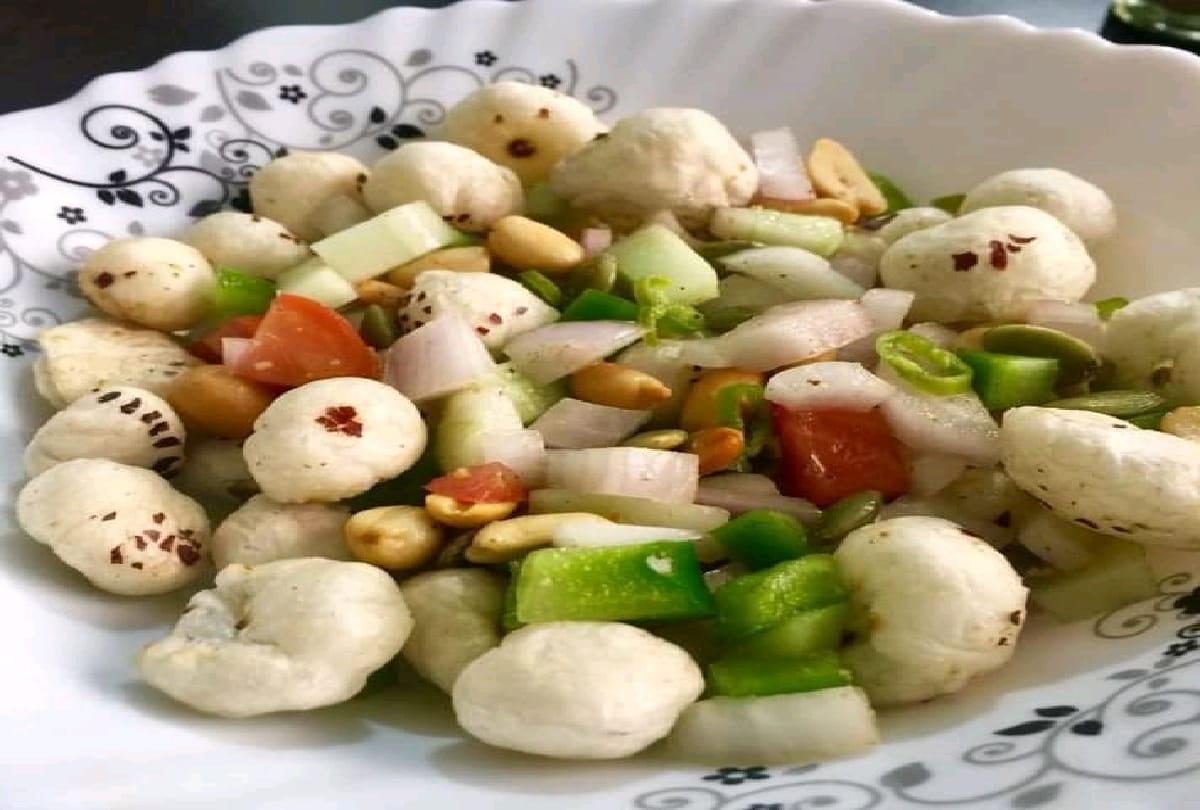 Food tips Makhana bhel is very beneficial for health know how to make it