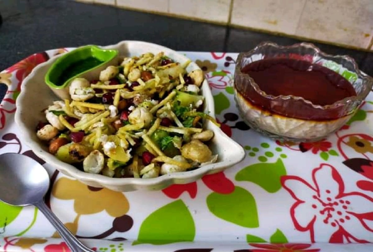 Food tips Makhana bhel is very beneficial for health know how to make it