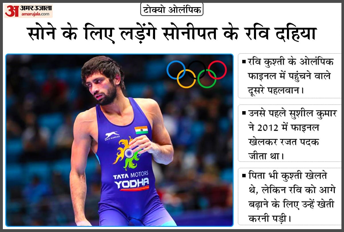 tokyo olympics: Ravi Kumar Dahiya enters 57kg wrestling final, will face Zavur Uguev on Thursday
