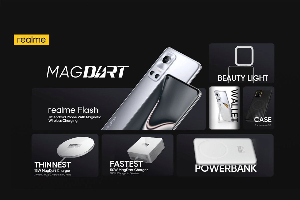 Realme MagDart Magnetic Wireless with 50W and 15W Chargers Wallet and More launched