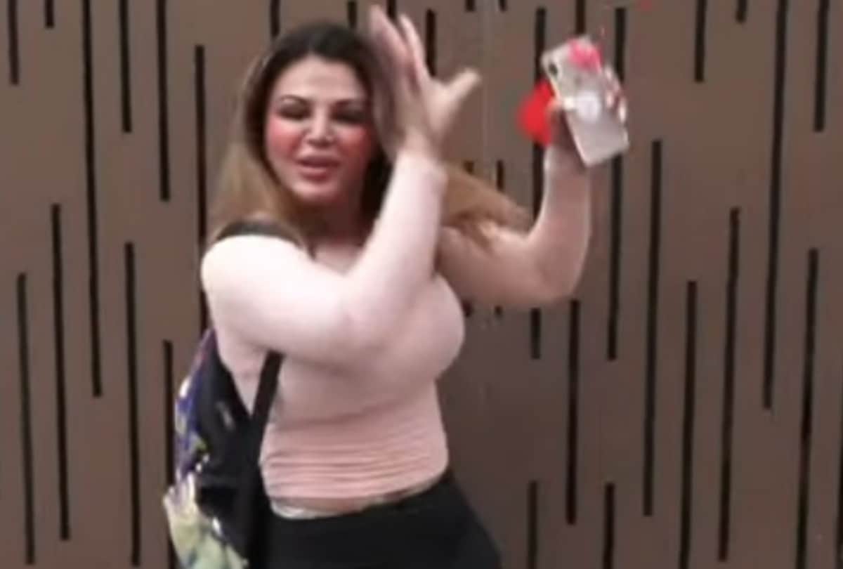 Bigg Boss OTT Rakhi Sawant shared a video and said I will go to tie Rakhi to Karan Johar