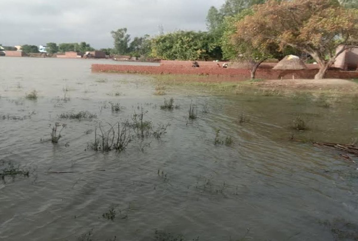 Flood Situation In Kasganj After Ganga Water Increased