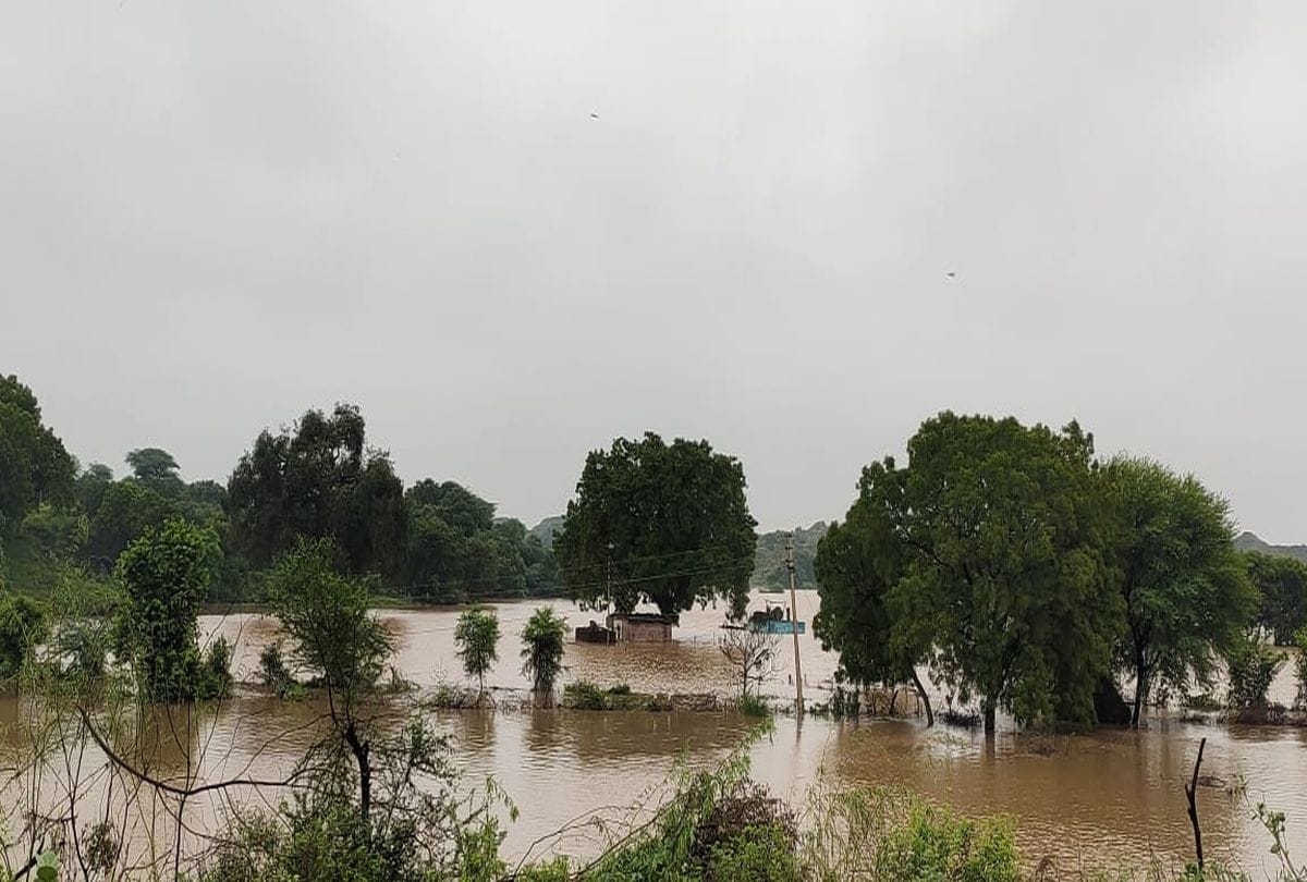 Flood In Chambal River Water Down