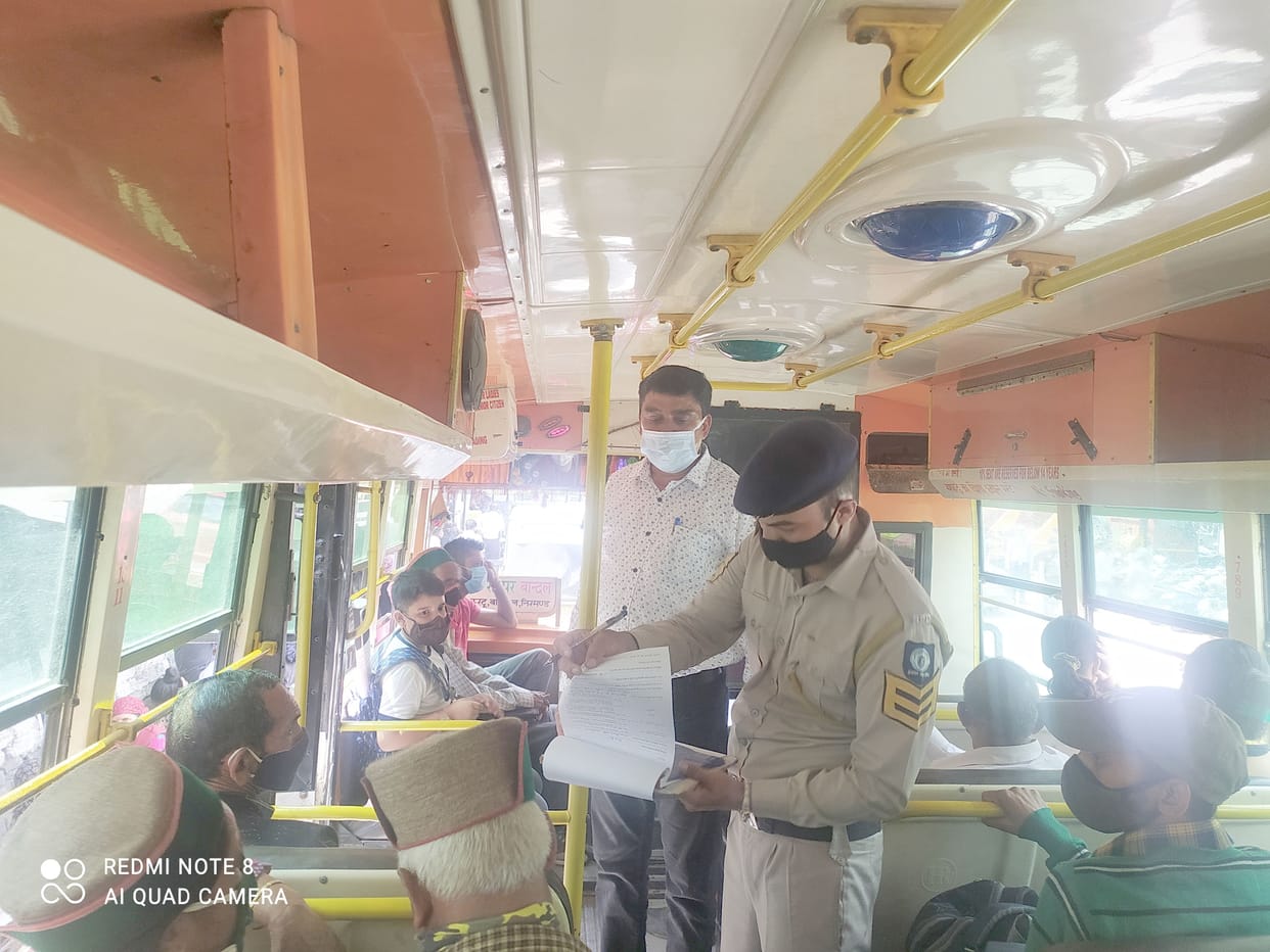rampur special team challan people without mask in rampur